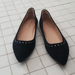 Never worn black pointed toe flats